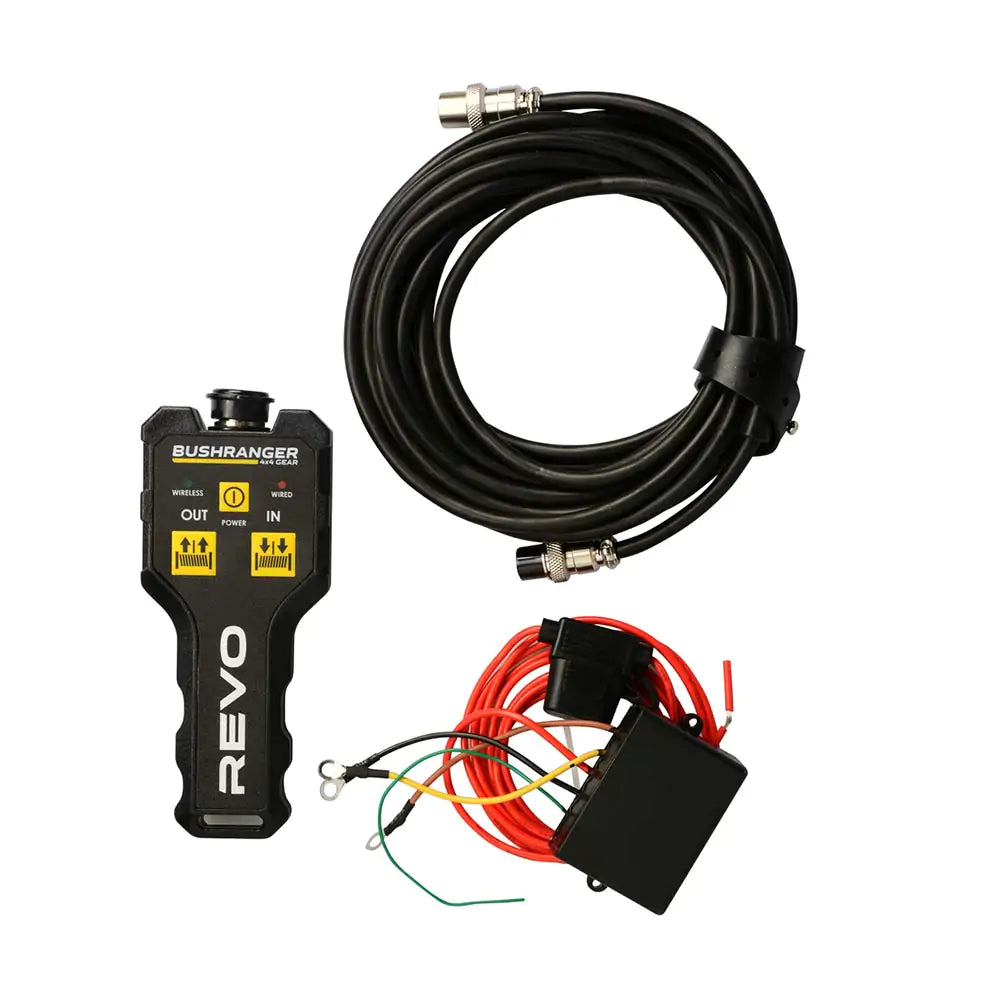 Bushranger REVO Winch 12,000LB with Synthetic Rope