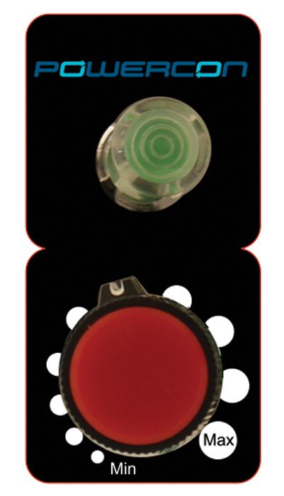 Powercon 24V remote-head brake controller detail