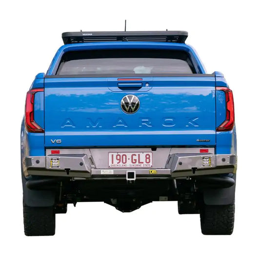 TJM REAR PROTECTION STEP TOWBAR BLACK STEEL 63MM TUBE