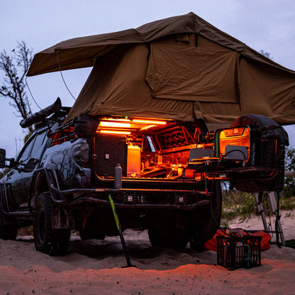 HardKorr 48CM Tri Colour LED Light Bar Kit With Diffuser