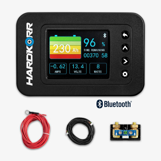 Hardkorr Bluetooth Battery Monitor with High-Precission 500A Shunt