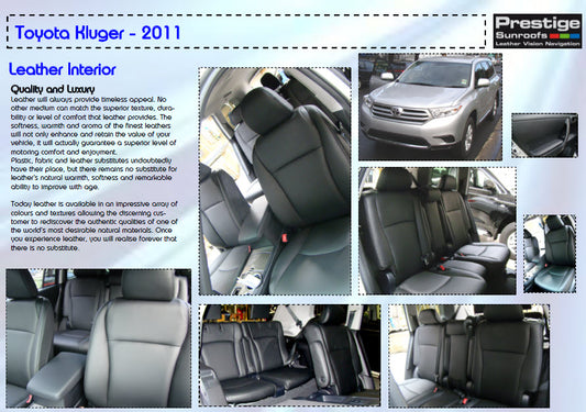 Kluger Leather Trim 7 Seat