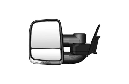 Clearview Next Gen Towing Mirrors BLACK - Ford Ranger MY22 on, Ford Everest MY22 on (Heat, Camera, Power-Fold, BSM, OAT Sensor, Indicators, Electric)