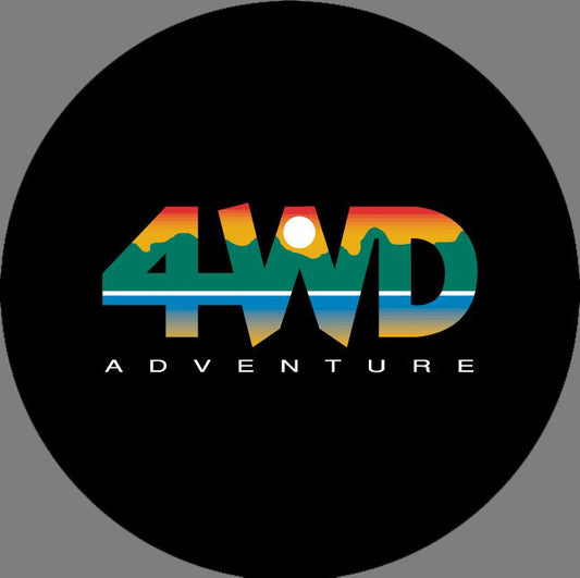 Spare Wheel Cover - "4WD Adventure"