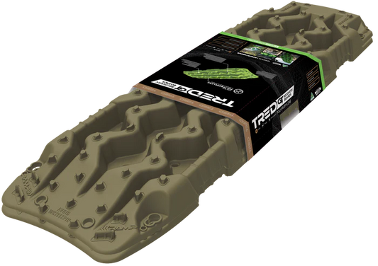 TRED GT Recovery Boards Military Green (Pair)