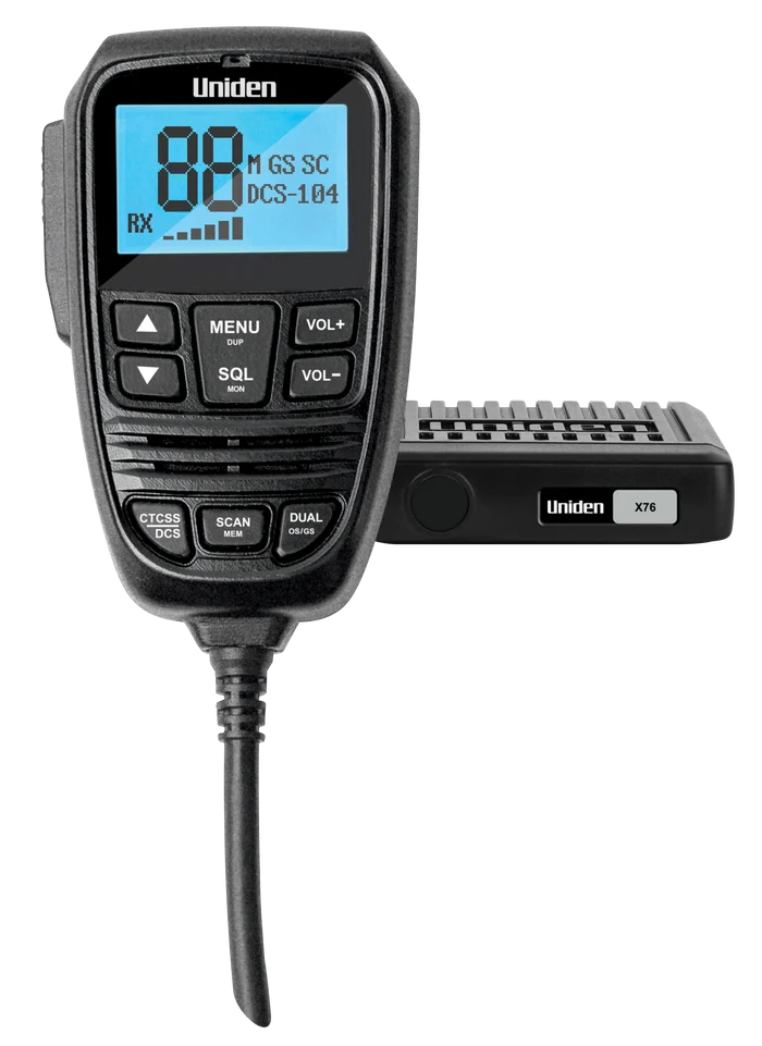 Uniden X76 Compact 5W UHF CB Radio