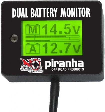 Piranha Dual Battery Monitor - DBM5D