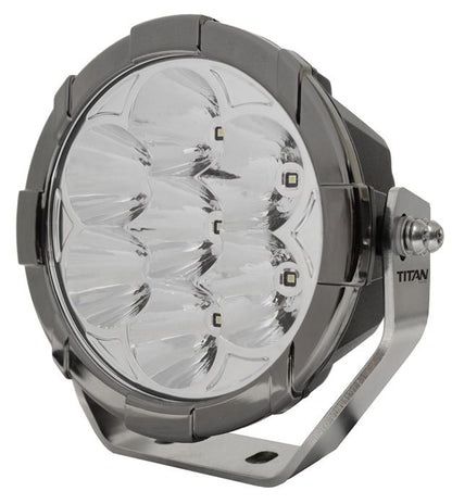 Titan 7" LED Driving Light - 70W Black Chrome Spot Beam product image 1