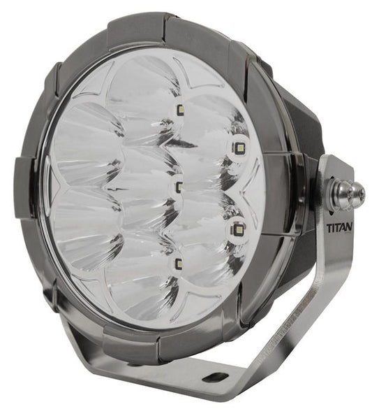 Titan 7" LED Driving Light - 70W Black Chrome Spot Beam product image 1