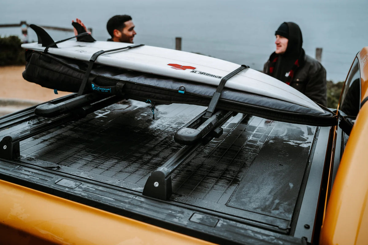 Ford Ranger with Mountain Top roll cover and cargo carrier rails