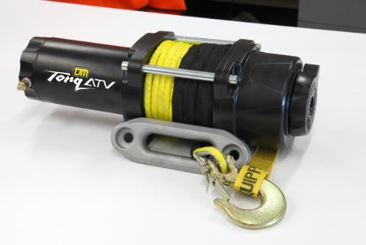 TJM Torq ATV Winch 4000LB inc Synthetic Rope