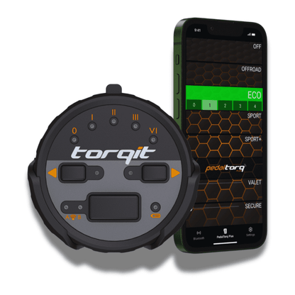 Torqit Pedal Torq throttle controller with mobile app