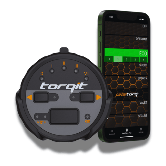 Torqit Pedal Torq throttle controller with mobile app