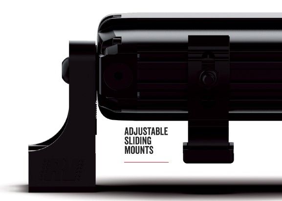 Roadvision 21” LED Light Bar Stealth S52 10-30V 15x10W 127W 9560lm Combo Beam TMT IP69K Intensity - RBL5221SC, image 2
