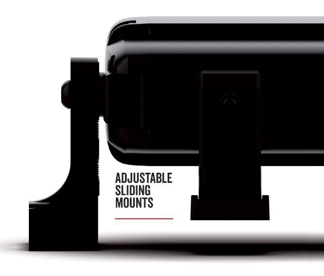 Roadvision 21” LED Light Bar Stealth S70 10-30V 40x3W 176W 11000lm Combo Beam TMT IP69K Dist+Int - RBL7021SC, image 2