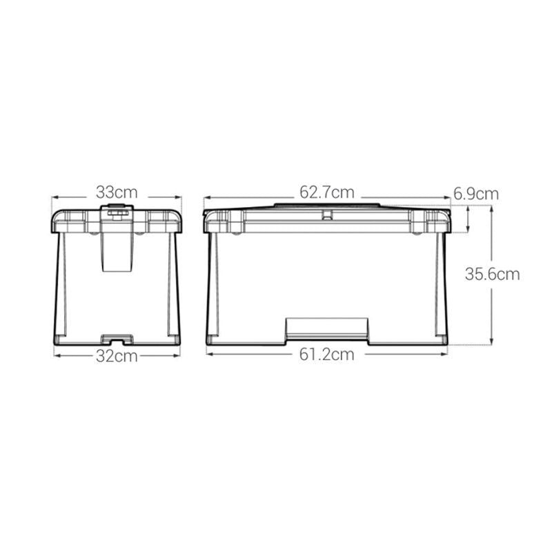 NOCO Commercial Battery Box for N150 Batteries, 538 × 244 × 282 mm (HM408)