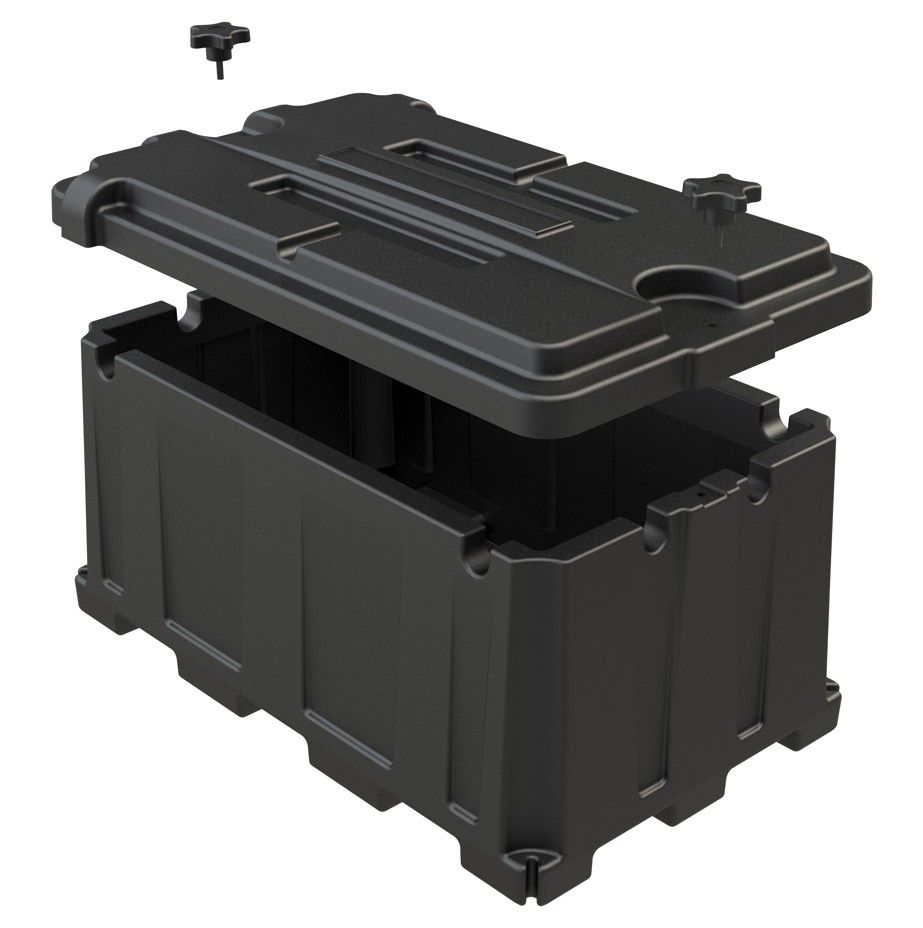 NOCO Commercial Battery Box for N200 Batteries, 533 × 300 × 262 mm (HM484)
