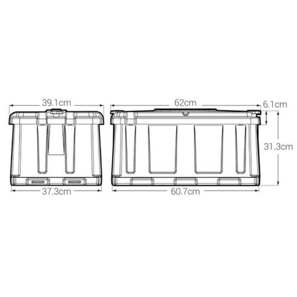 NOCO Commercial Battery Box for N200 Batteries, 533 × 300 × 262 mm (HM484)