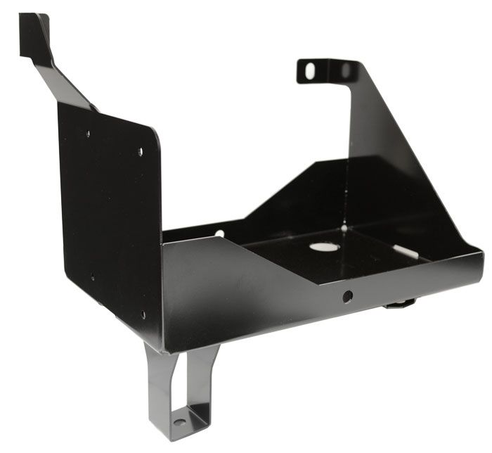 Roadsafe Battery Tray for Toyota LandCruiser 76 / 78 / 79 Series V8, 2007+ (BT019V2BLACK)