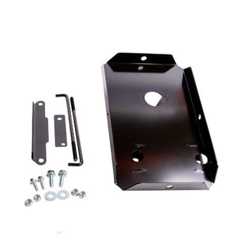 Battery Tray Toyota Prado 120 Series 2002 - 2010 Laser Cut 2mm Black Powder Coated (BT014BLACK) image 2