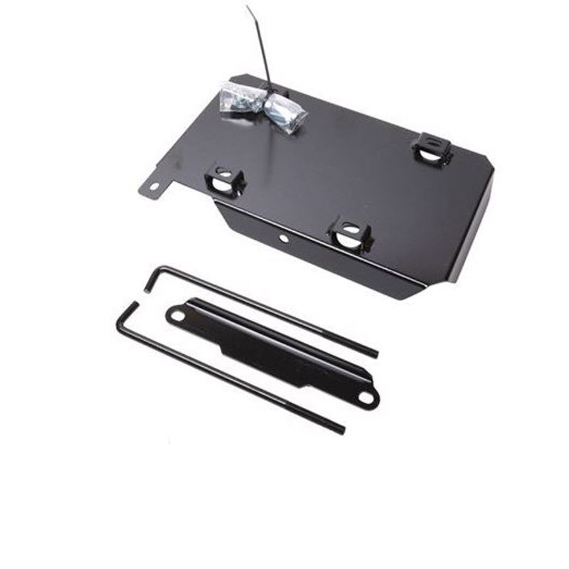 Battery Tray Toyota Prado 150 2009 - 2013 (Inc.Turbo Diesel) Laser Cut 2mm Black Powder (BT009BLACK) image 1