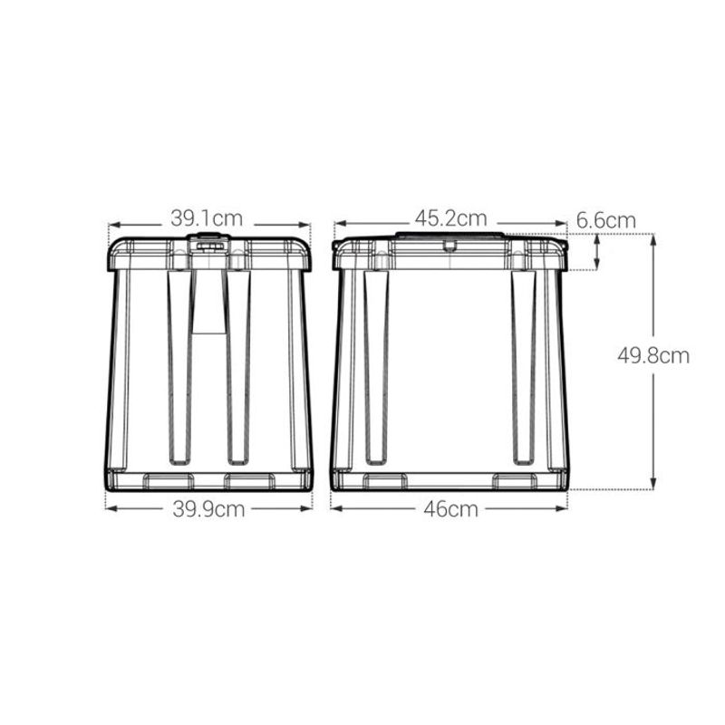 NOCO COMMERCIAL BATTERY BOX SUITS DUAL L16 CASE INT DIMS - 366MMx305MMx442MM (HM462) image 4