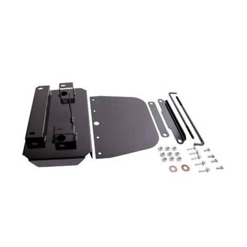 Battery Tray Nissan Patrol GU 3.0L - 4.2L Diesel 1998-2013 Laser Cut 2mm Steel Zinc (BT037BLACK) image 1